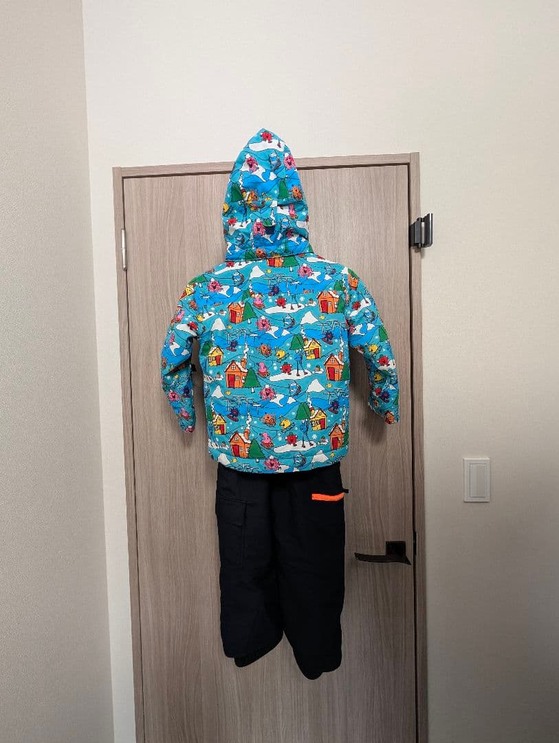 子ども用スキーウェア上下セット_クイックシルバー_105-125cm