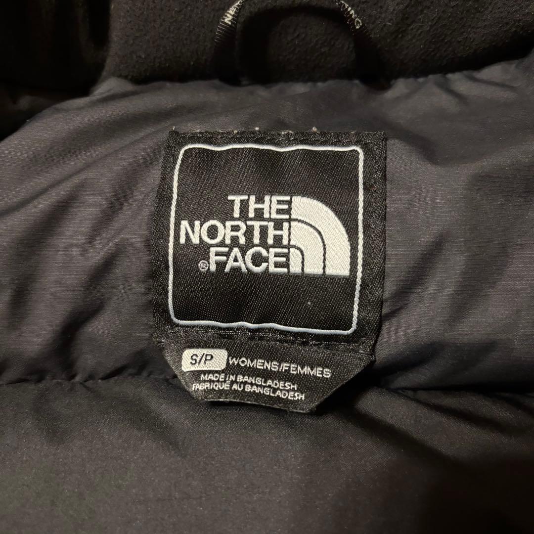 【ザ・ノースフェイス】ダウンベスト　ヌプシ　700 黒　S 刺繍ロゴ　g