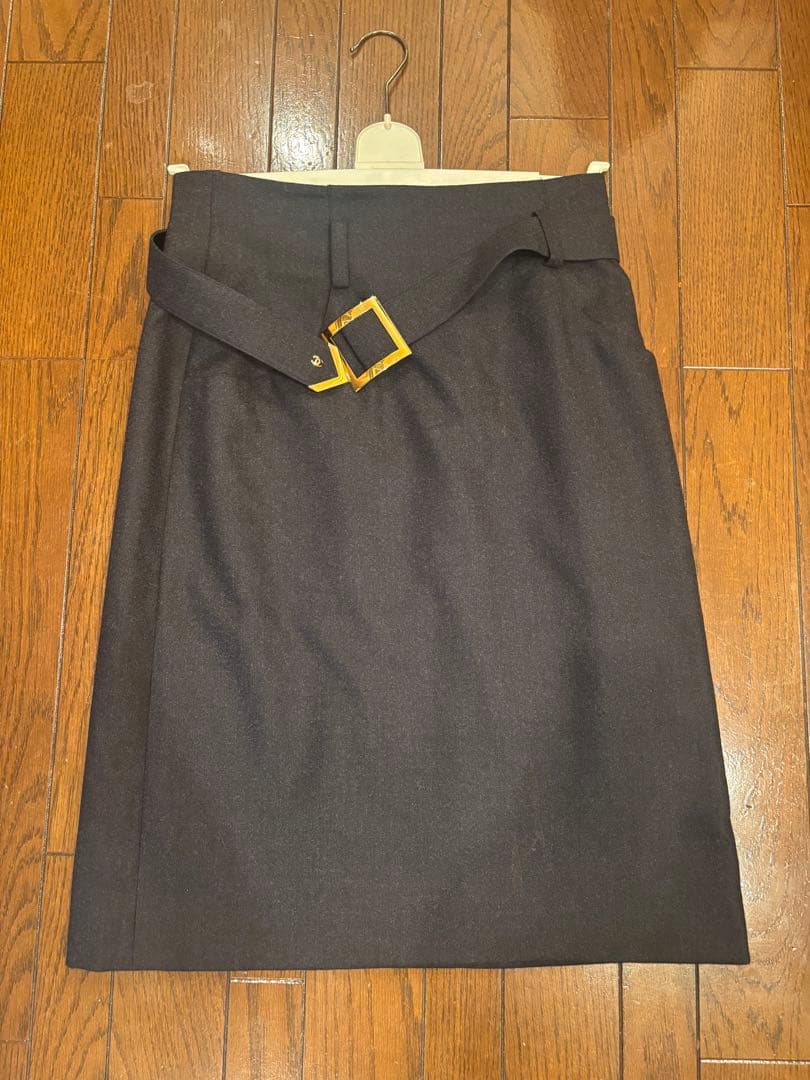 シャネル スカート ベルト付き