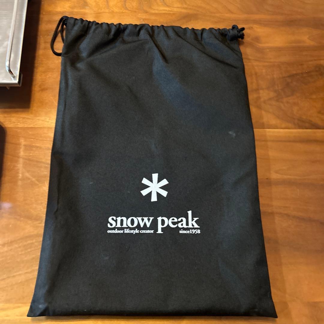 スノーピーク　ギガパワープレートバーナー　ガス缶セット