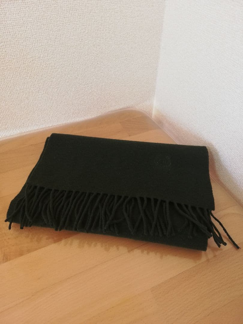 Christian Dior カシミヤマフラー ダークグリーン