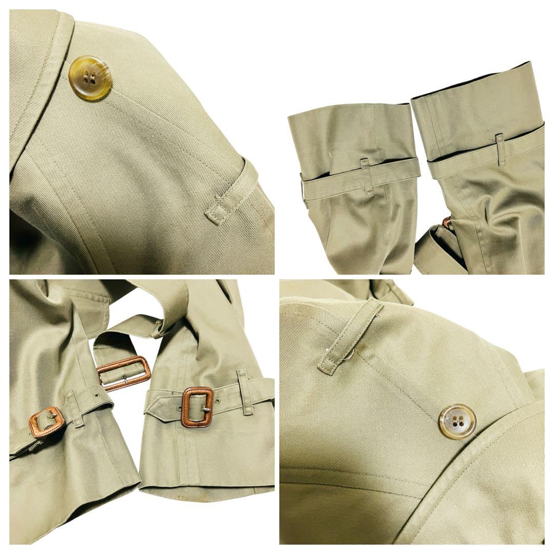 90's 美品✨バーバリーズ ステンカラーコート　ノバチェック　玉虫色　白タグ