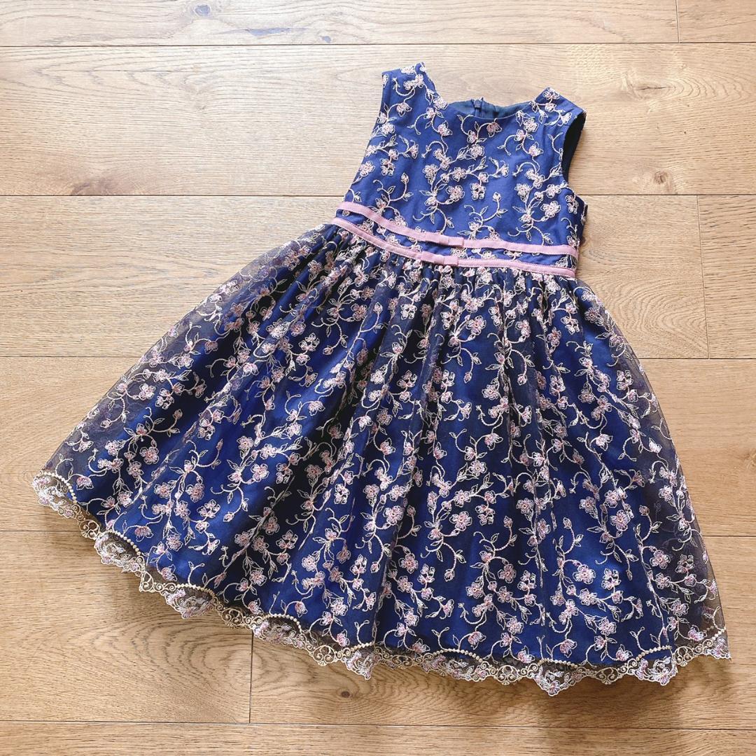 新品　トッカバンビーニ　ワンピース　ANAGALLIS ドレス　110　6472