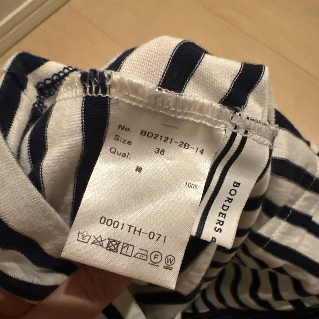 ボーダーズアットバルコニー　カットソー　36