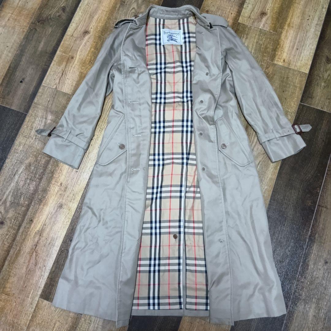 【中古品】BURBERRY　トレンチコート　シミ有り