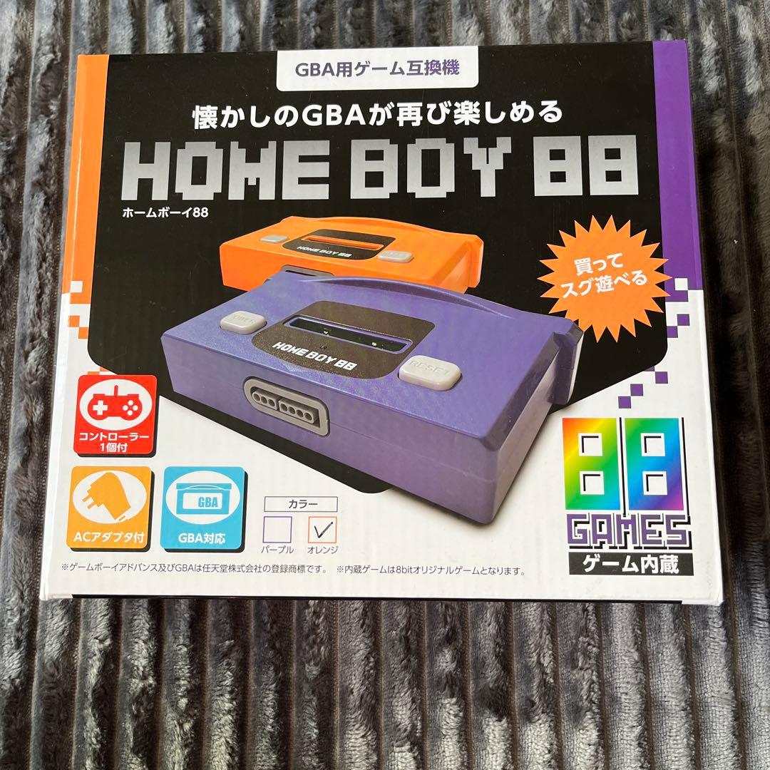 新品未使用　 BOY 88 GBA互換機　ホームボーイ　オレンジ