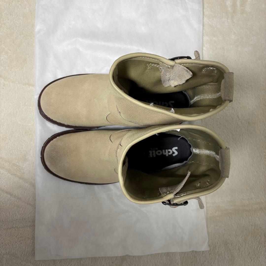 ショット SCHOTT S23001 エンジニアブーツ スエード　バイク　ブーツ