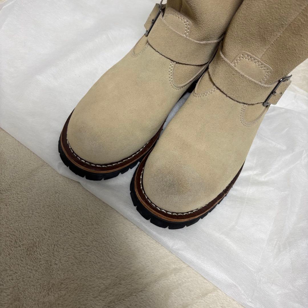 ショット SCHOTT S23001 エンジニアブーツ スエード　バイク　ブーツ