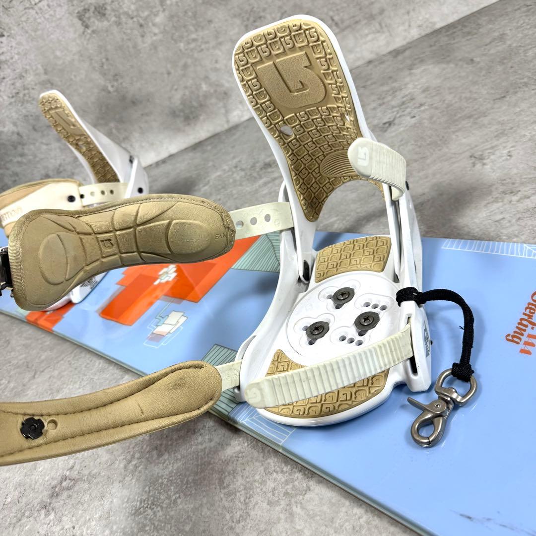 BURTON STERLING 144cm S/Mサイズ スノボセット