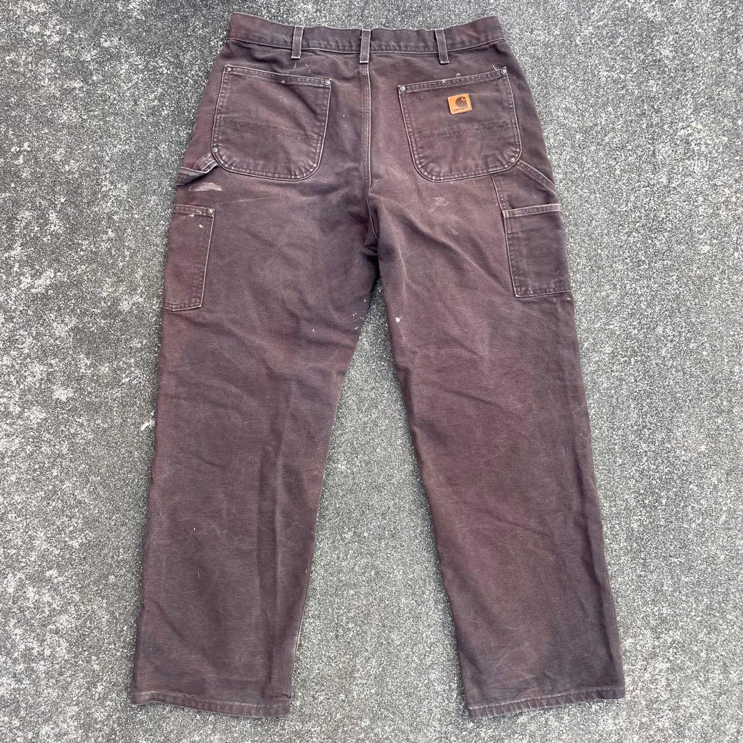 Carhartt B136 DKB ダブルニー ペインター 34×32 フェード