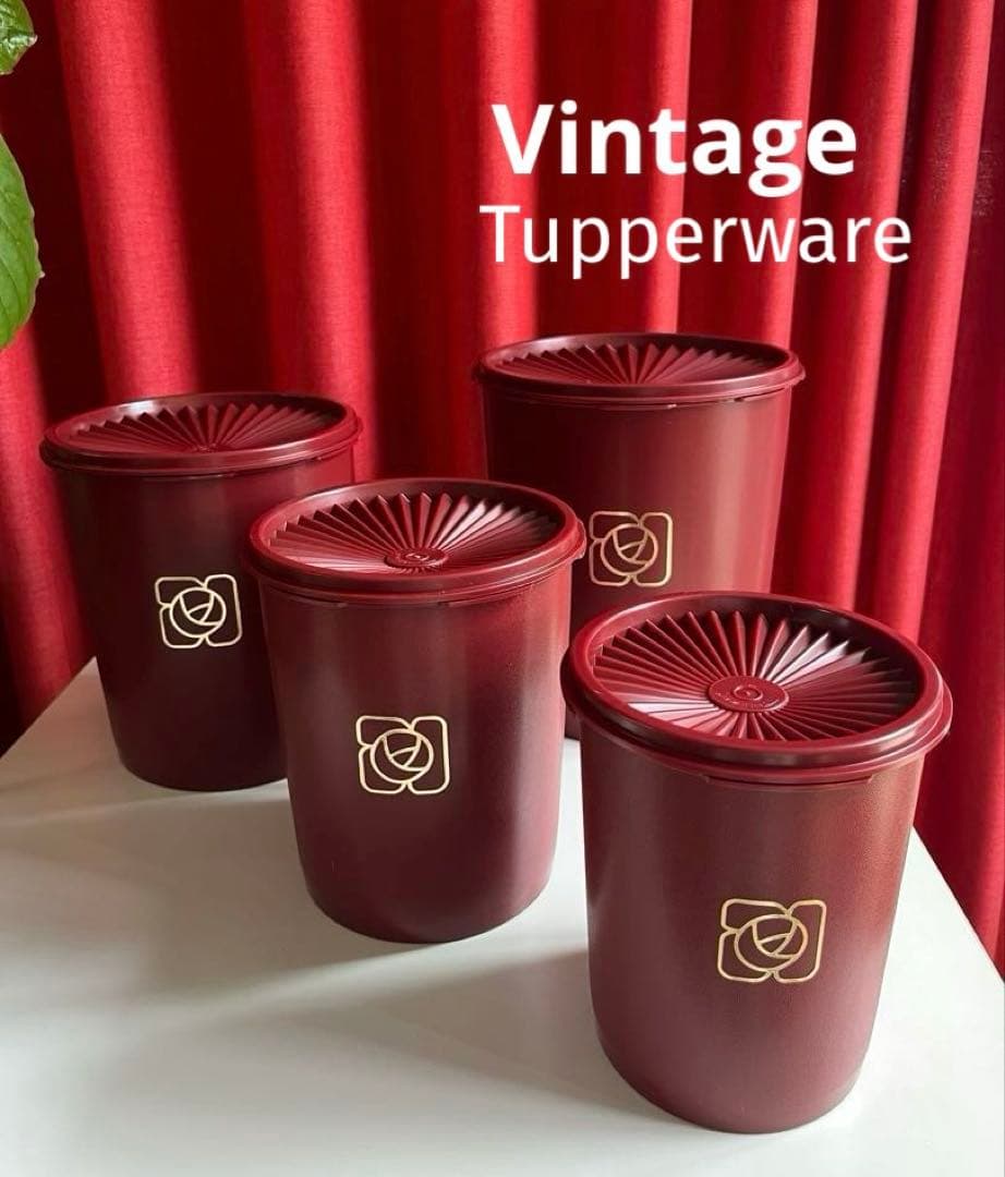 未使用　ヴィンテージ　タッパーウェア マキシデコレーター ミッドセンチュリー