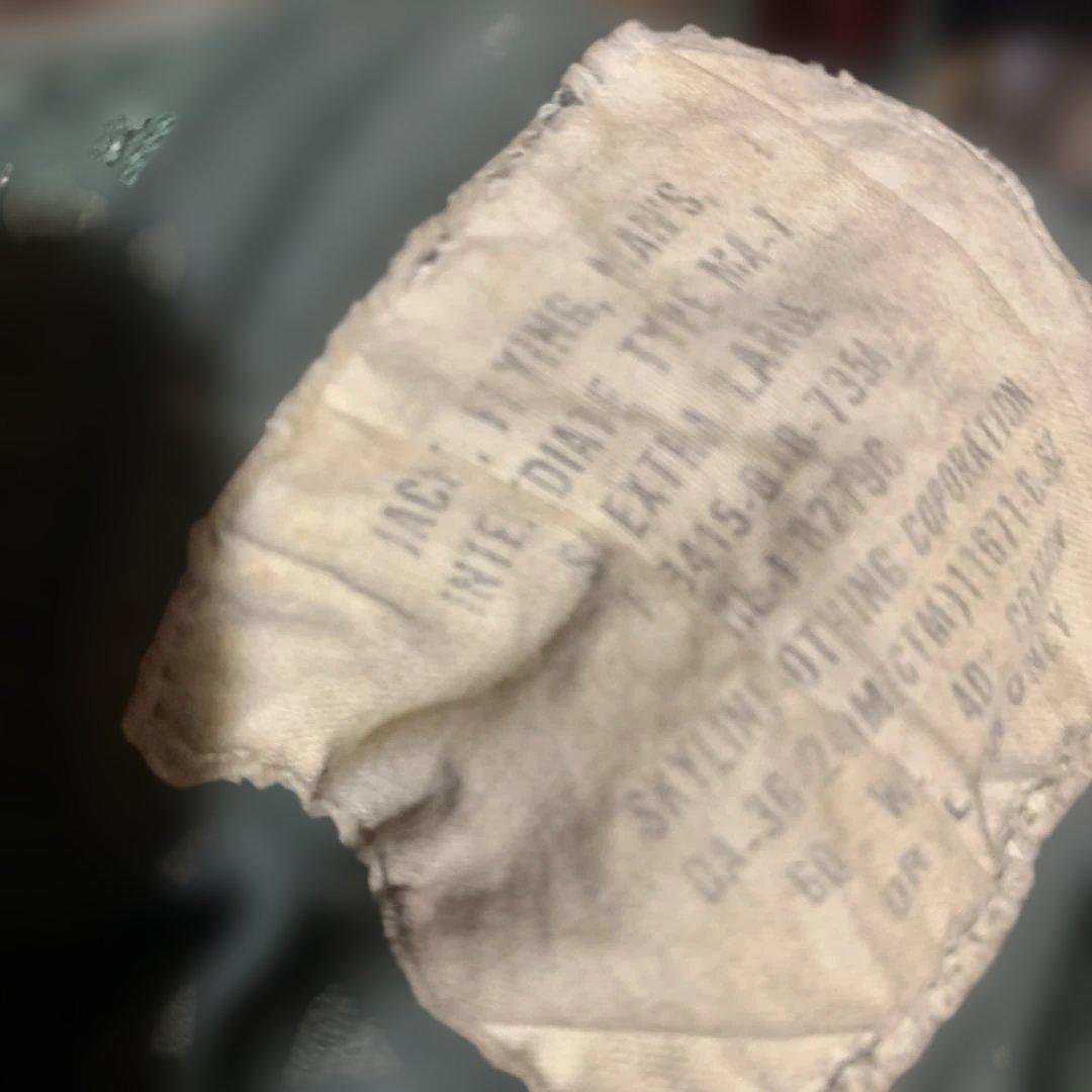 1960年代　USAF F-106 MA-1 実物フライトジャケット 古着