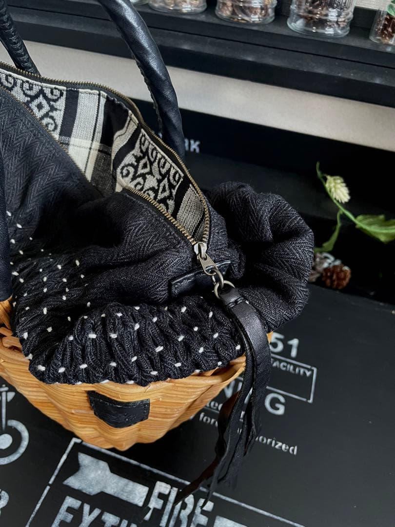 ebagos エバゴス　カゴバッグ