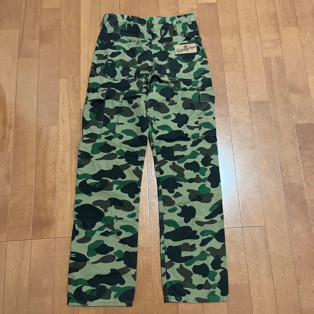 A BATHING APE カモフラージュ柄　メンズSサイズ