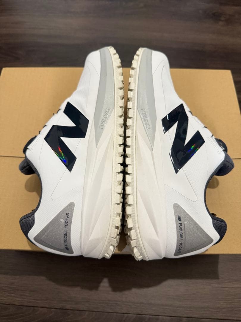 New Balance ゴルフシューズ BOAシステム ホワイト