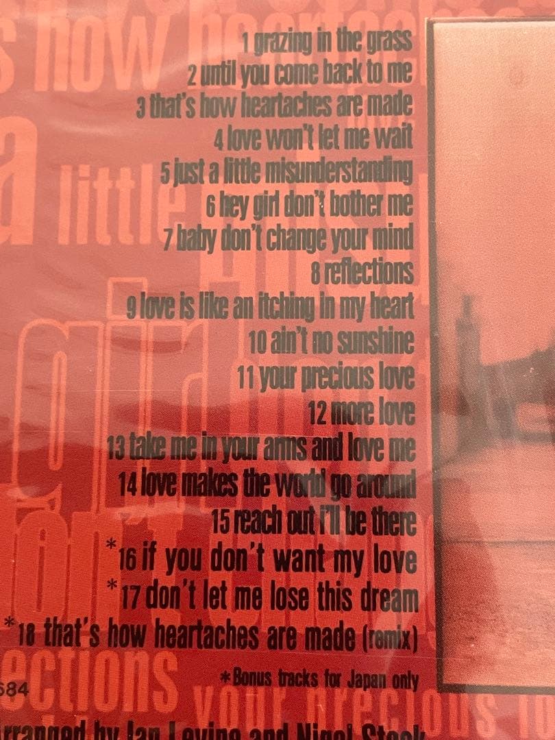 未開封/Paul Young/Reflections日本盤ボーナス3曲/見本盤