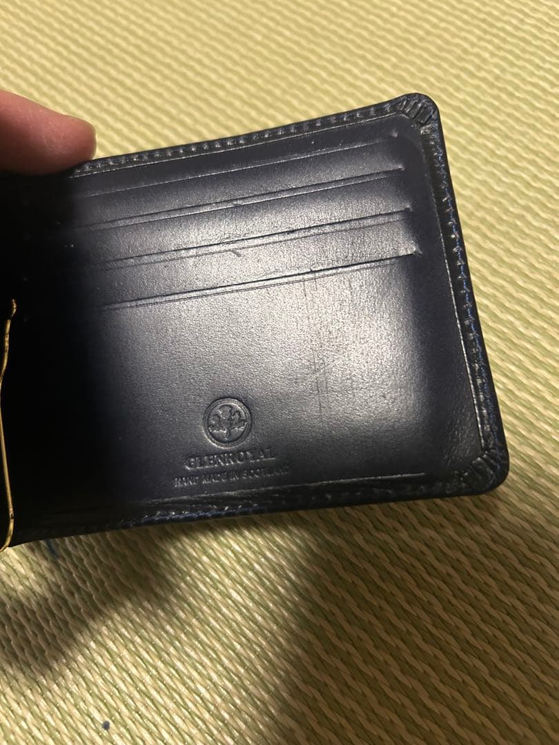 GLEN/グレンロイヤル マネークリップ（小銭入れ付）（エンボス）