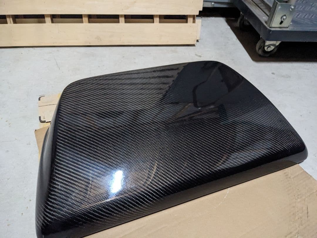 GDB GDA インプレッサ　ウェットカーボン？　ボンネットダクト