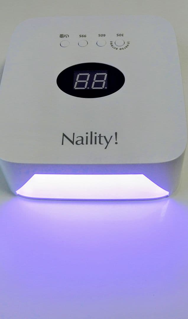 Naility ハイブリッドコードレスジェルネイルライト 54w