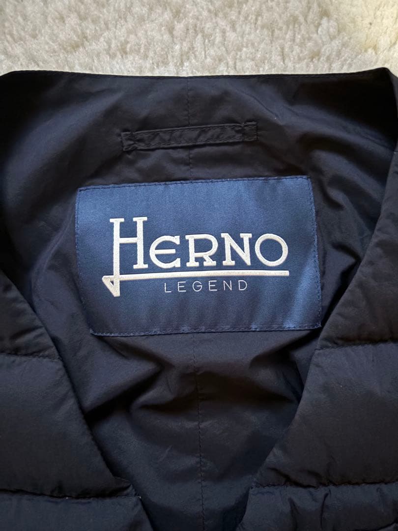 訳あり【HERNO】LEGEND ヘルノ インナーダウンジレ 46