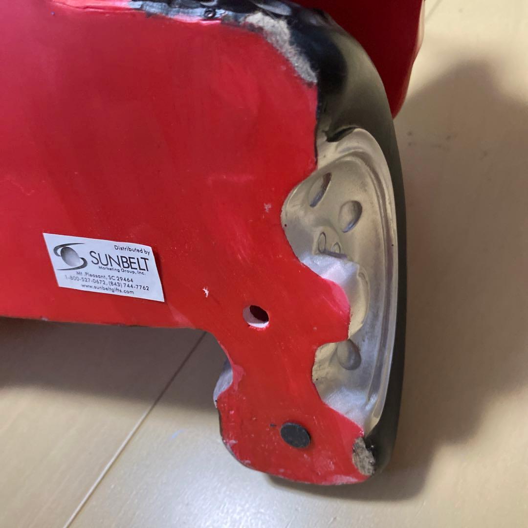 CHEVROLET カーシェルフ　ガラス棚付き　レトロ　インテリア　おしゃれ