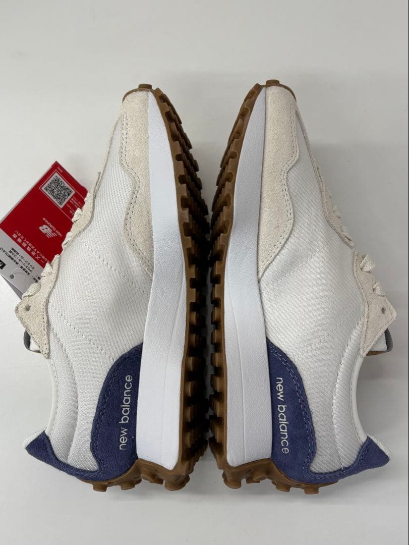 NB ニューバランス327 ホワイト×ネイビー　23.5㎝