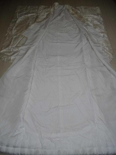 54 花嫁着物 婚礼衣装 白無垢 白打掛 鶴柄