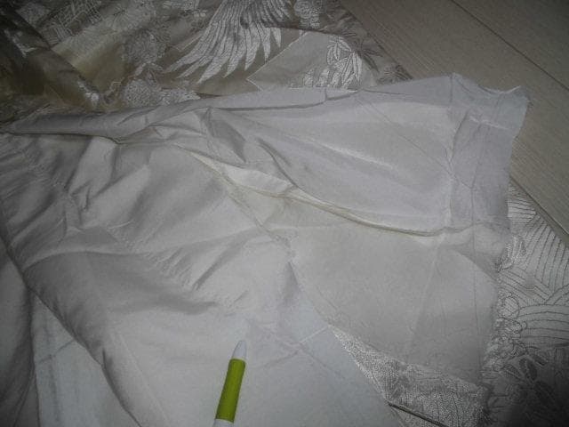 54 花嫁着物 婚礼衣装 白無垢 白打掛 鶴柄