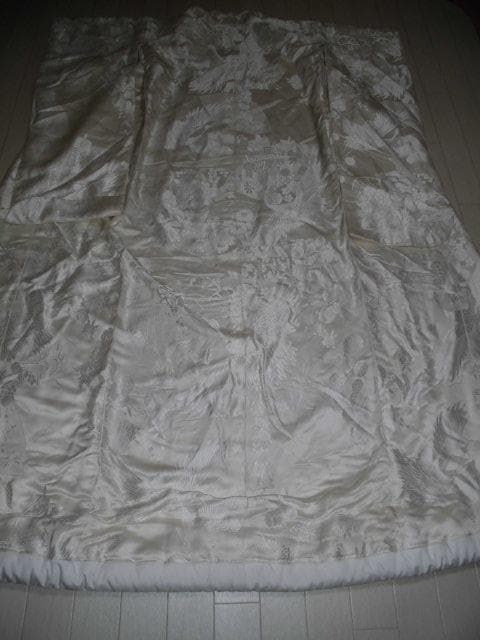 54 花嫁着物 婚礼衣装 白無垢 白打掛 鶴柄