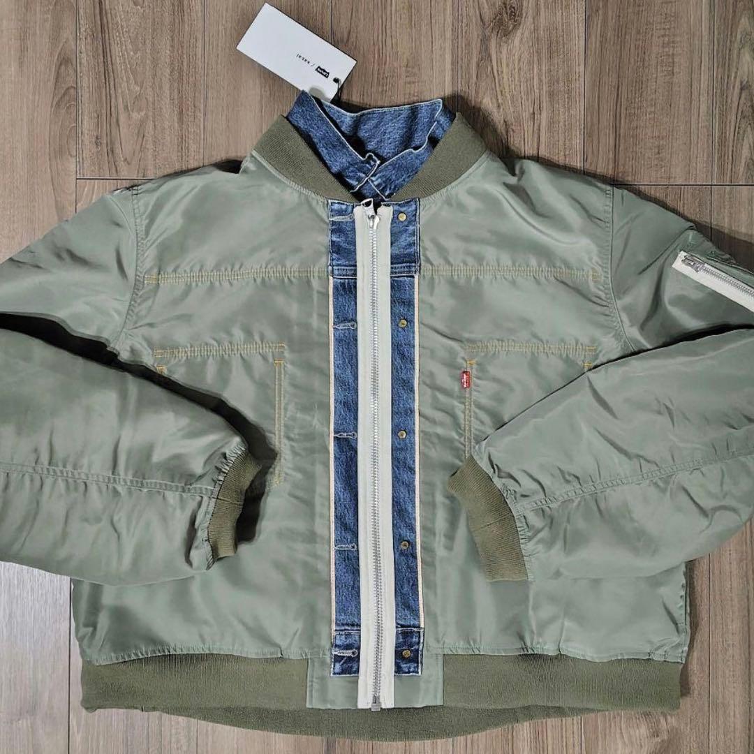 ジャケット・アウター Levi's x sacai Twill Reversible Blouson