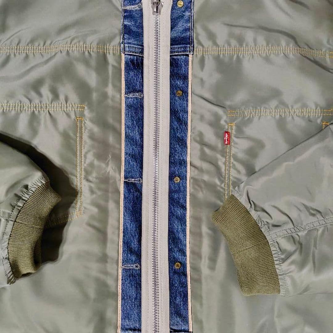 ジャケット・アウター Levi's x sacai Twill Reversible Blouson