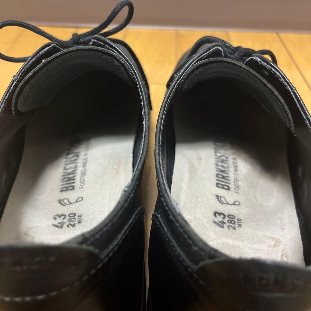 ドイツ製 ビルケンシュトック ギルフォード 黒43 ポストマンシューズ ダービー