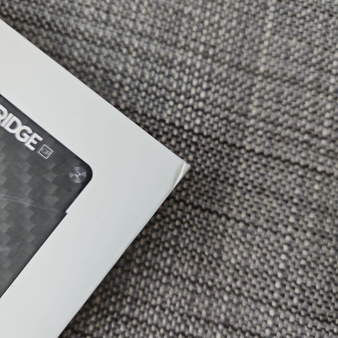 ザリッジ the RIDGE カーボンファイバーウォレット マネークリップ
