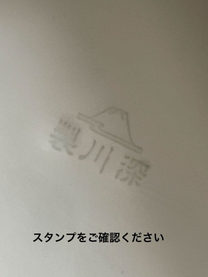 深川製磁　笹の柄 お刺身などの皿　のぞき 希少