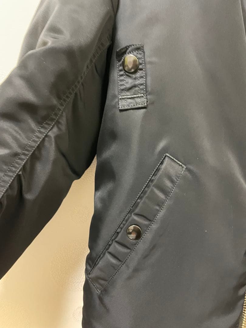 MARKA BLACK LABEL MA-1フライトジャケット　ブラック