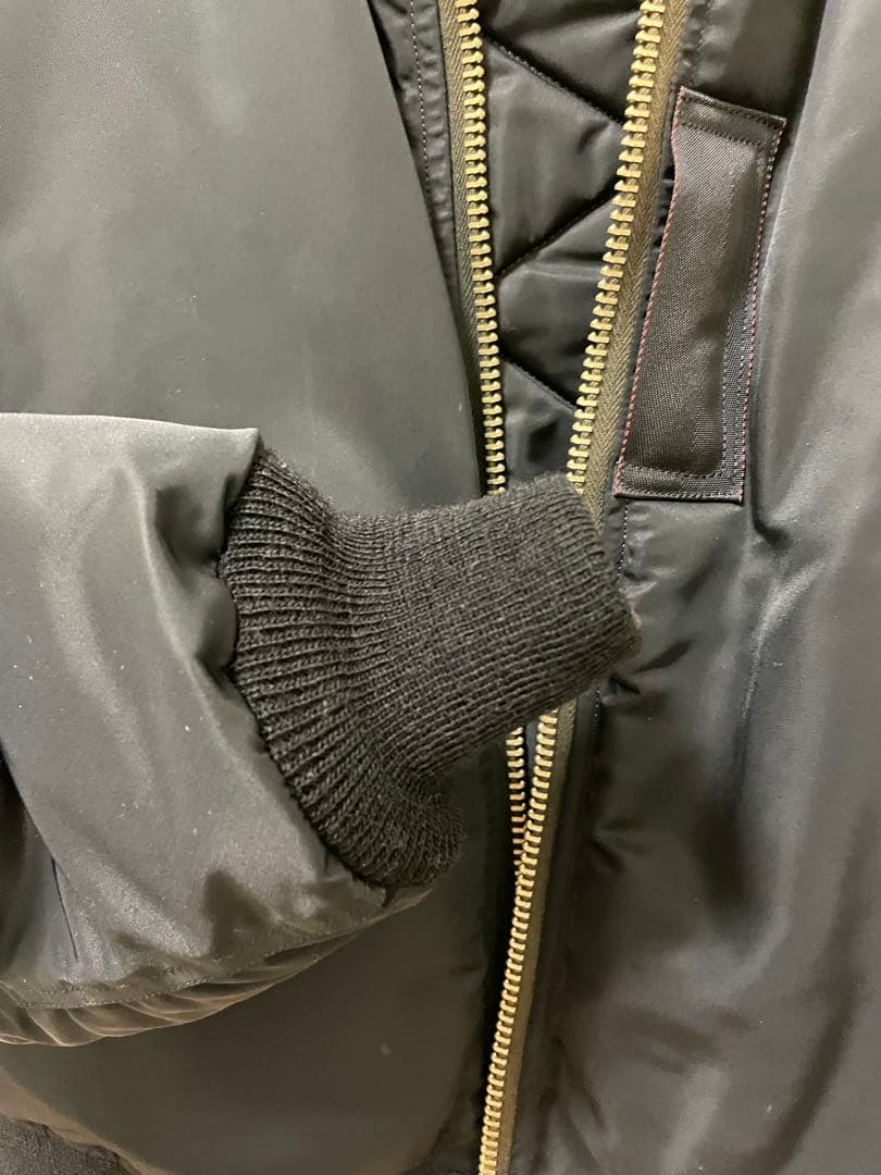 MARKA BLACK LABEL MA-1フライトジャケット　ブラック