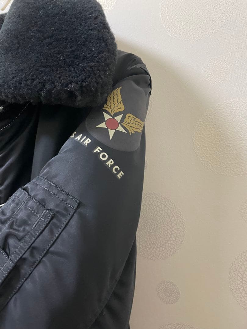 MARKA BLACK LABEL MA-1フライトジャケット　ブラック