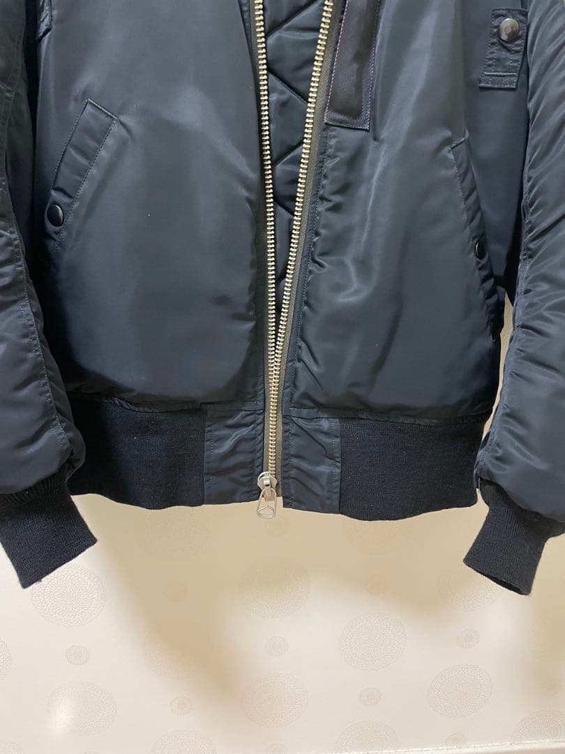 MARKA BLACK LABEL MA-1フライトジャケット　ブラック