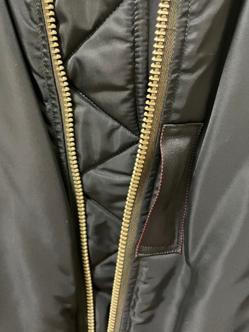 MARKA BLACK LABEL MA-1フライトジャケット　ブラック