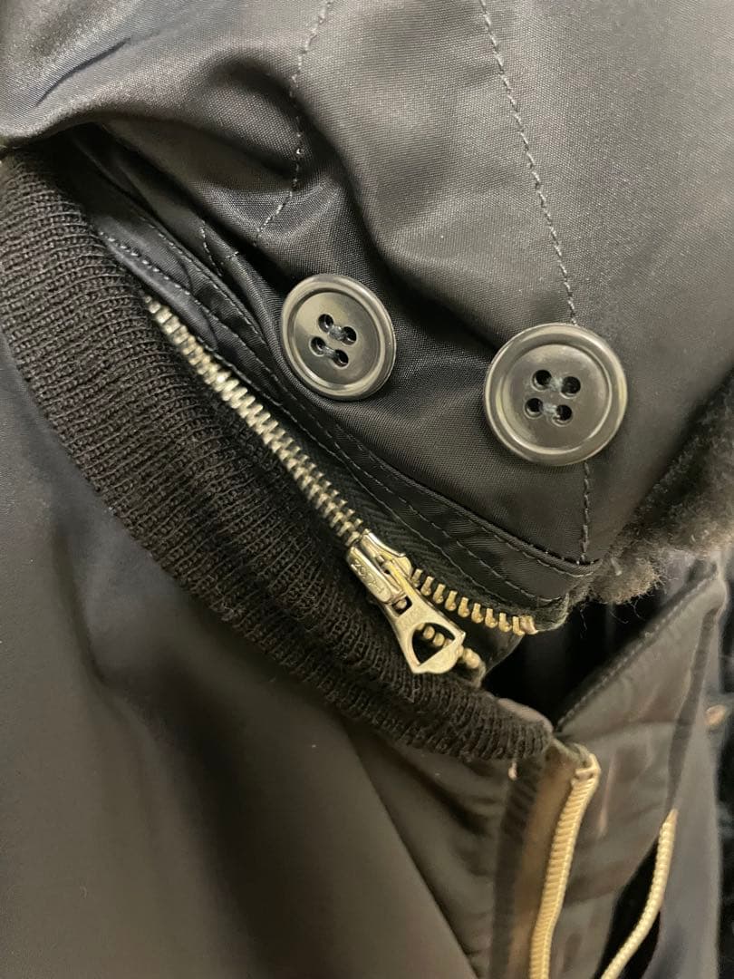 MARKA BLACK LABEL MA-1フライトジャケット　ブラック