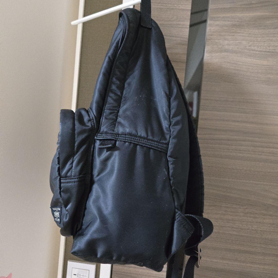 【PORTER】　タンカー黒 ナイロン バックパック