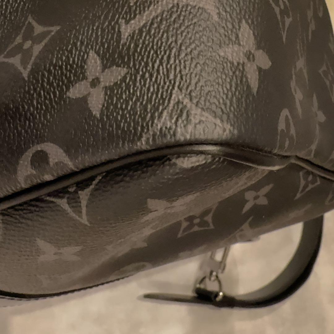 極美品 正規 ルイヴィトン モノグラム エクリプス キーポル バンドリエール55