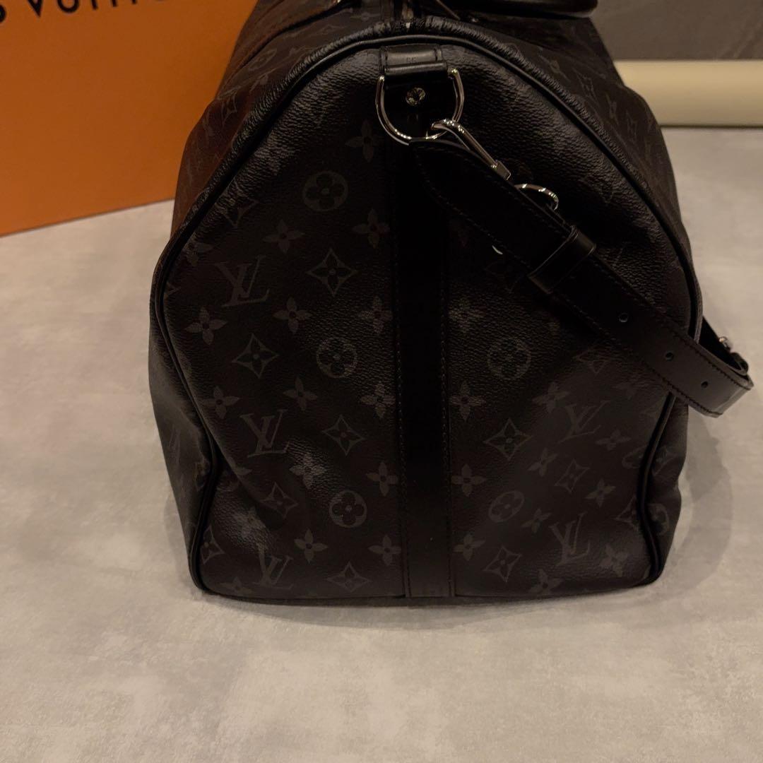 極美品 正規 ルイヴィトン モノグラム エクリプス キーポル バンドリエール55