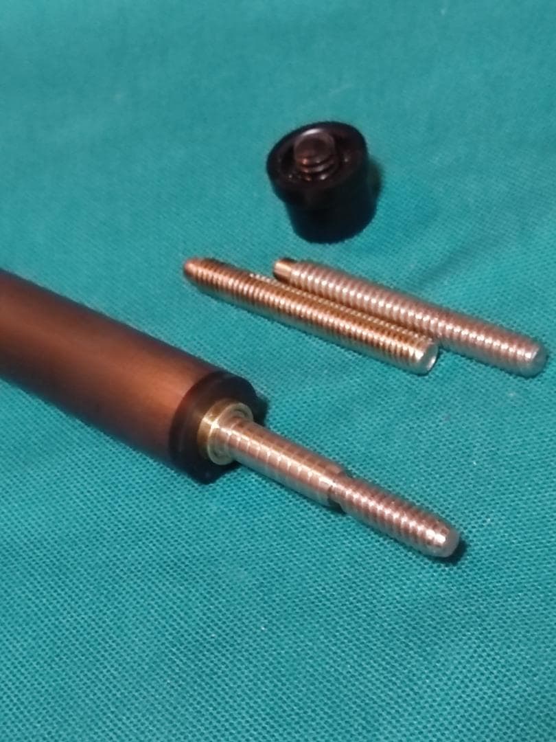 【新品】ブレイク・ジャンプ用カーボンシャフト　13ｍｍ　ユニロックマルチ　白座