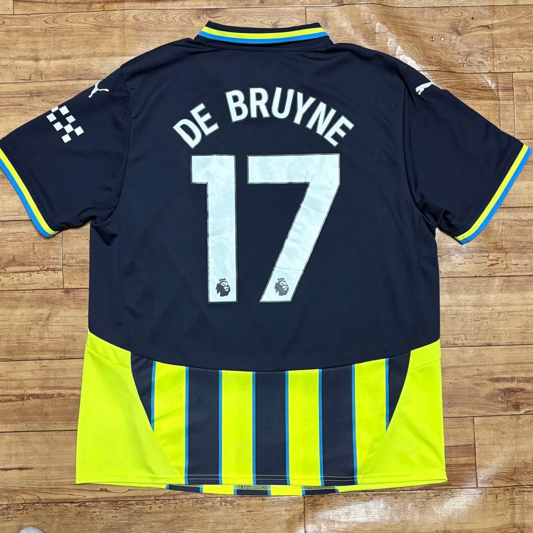 【正規品】 マンチェスターシティ 24-25 デブライネ アウェイ ユニフォーム