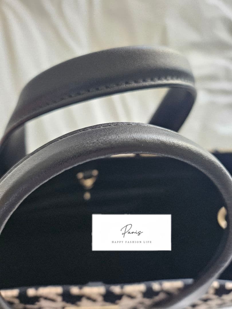 【kate spade】 ハウンドトゥース トートバッグ