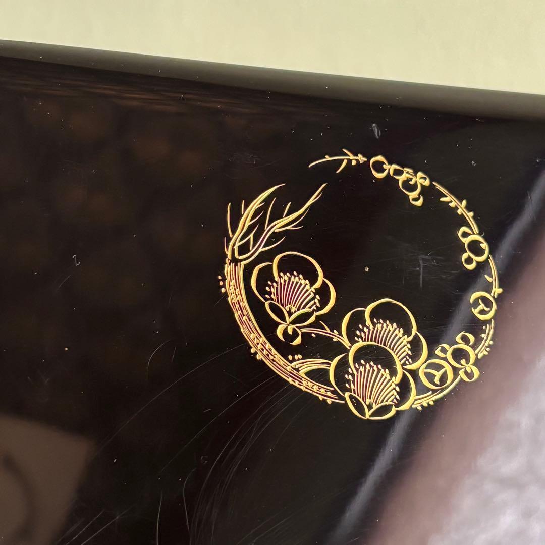 越前塗 御重箱 越前漆器 三段重