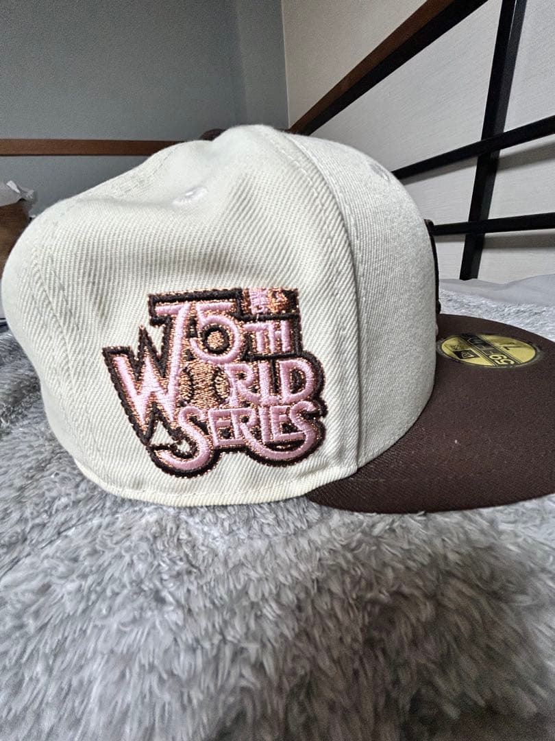 ニューエラ　ロサンゼルスドジャース　チョコ×ピンク