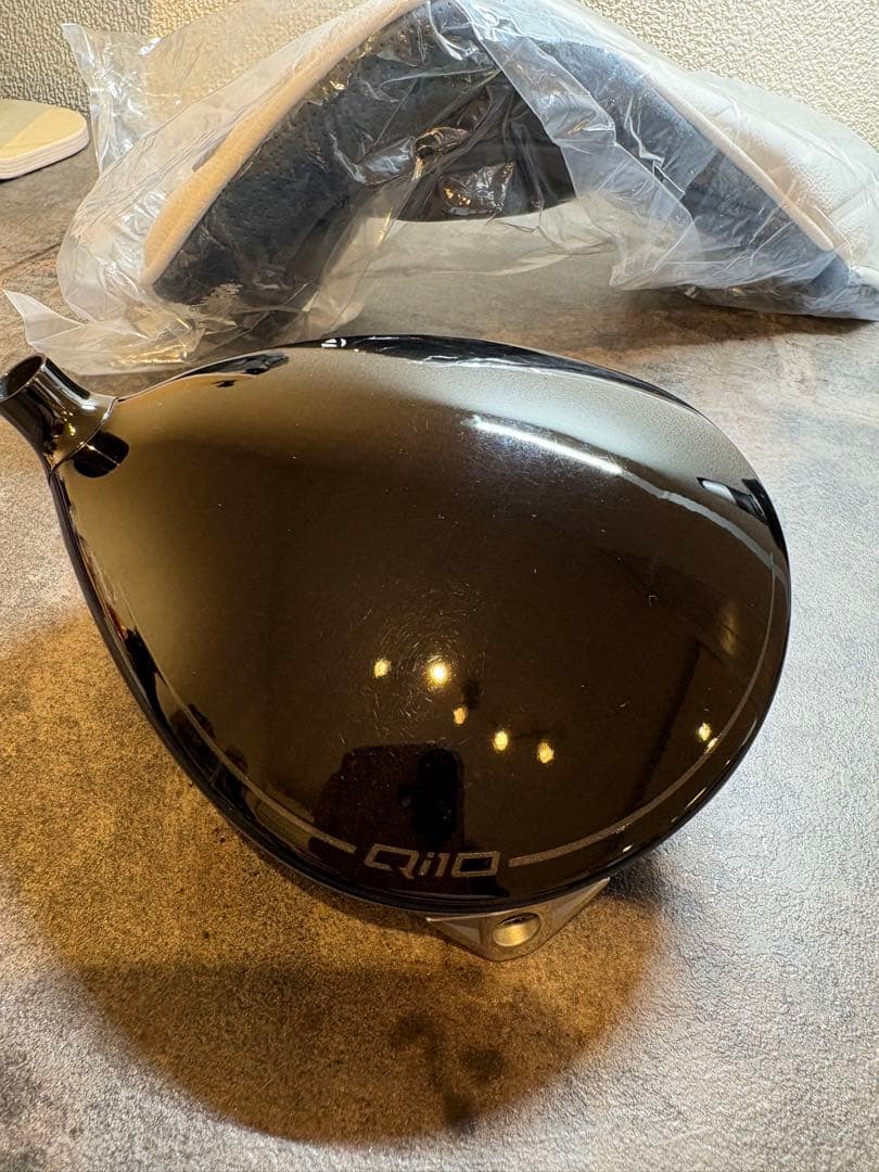 テーラーメイド Qi10 ドライバー 10.5° ヘッドのみ 新品カバー付 日本