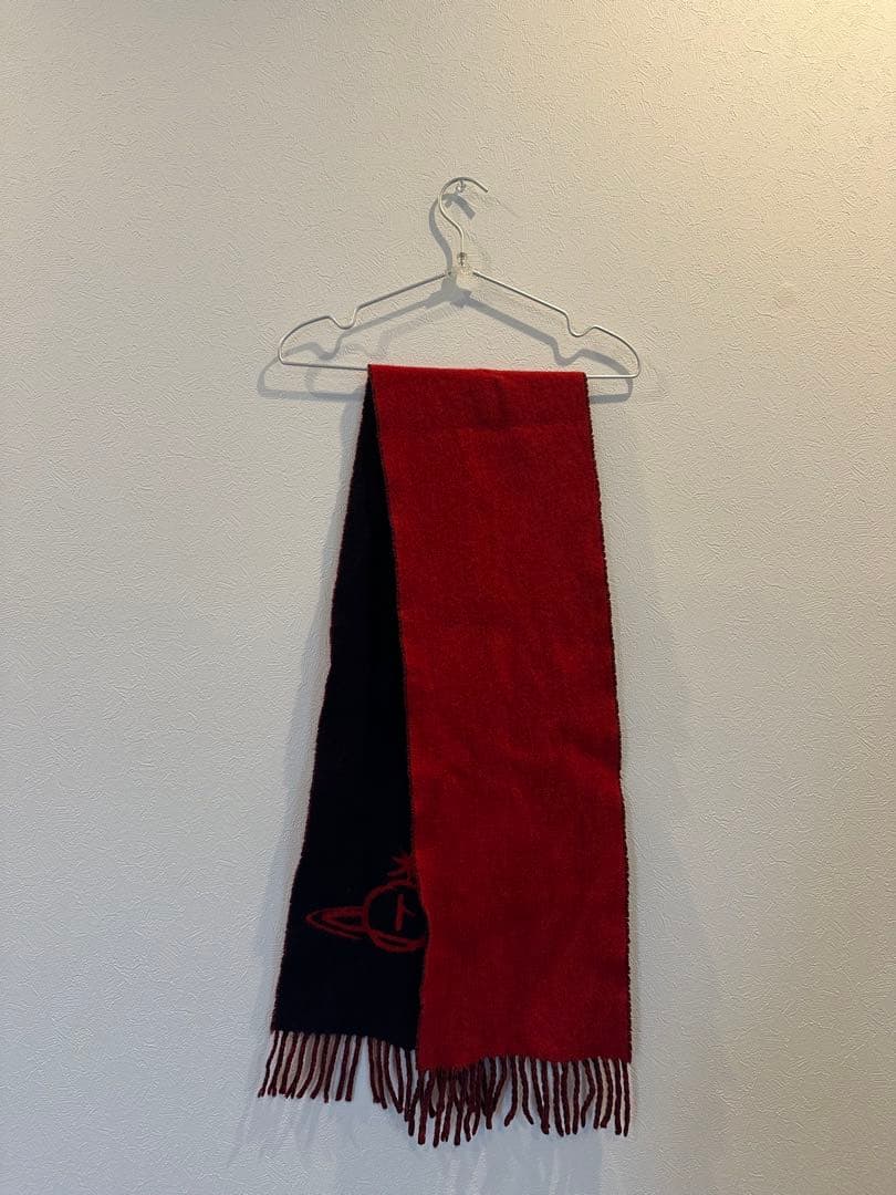 Vivienne Westwood 2way リバーシブル オーブロゴ マフラー